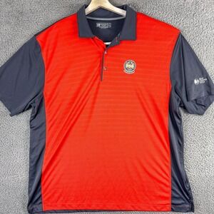 Bermuda Sands PGA Polo Shirt Mens 2XL Red Gray Billy Casper‎ Golf Professional